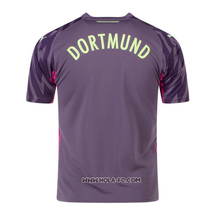 Camiseta Borussia Dortmund Portero 2023-2024 Purpura
